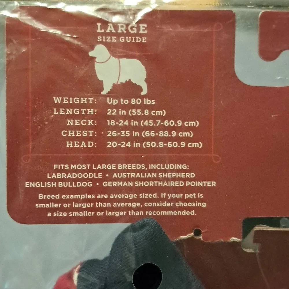 Wondershop at Target pet pajamas size large